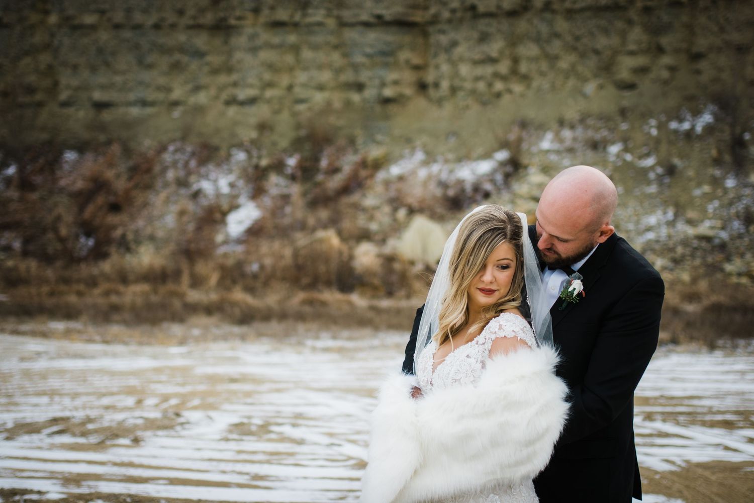 Decorah Iowa Wedding Couple Bride and Groom