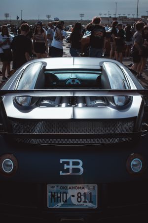 Backside of bugatti