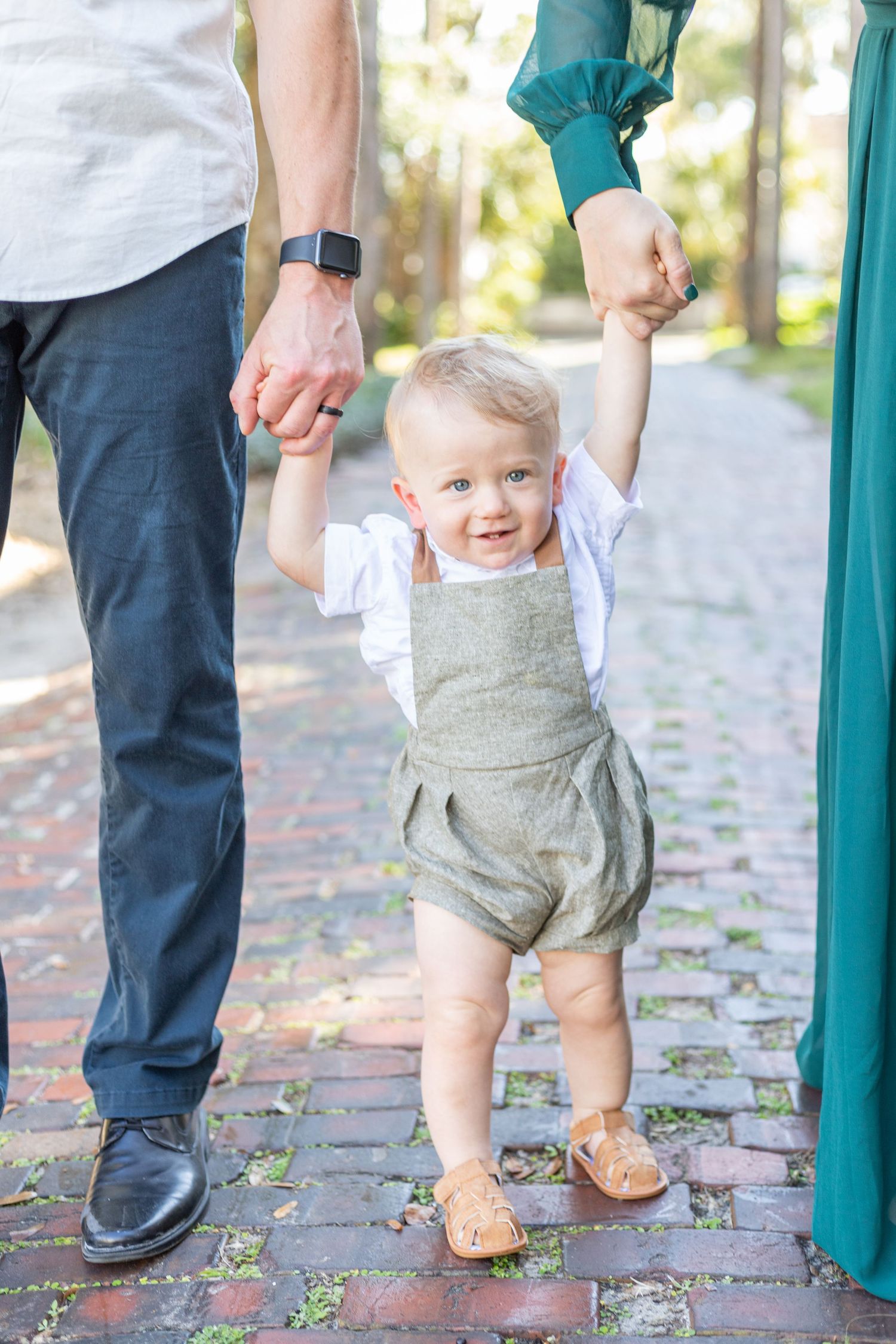 Family session in sunny St. Augustine, Florida.