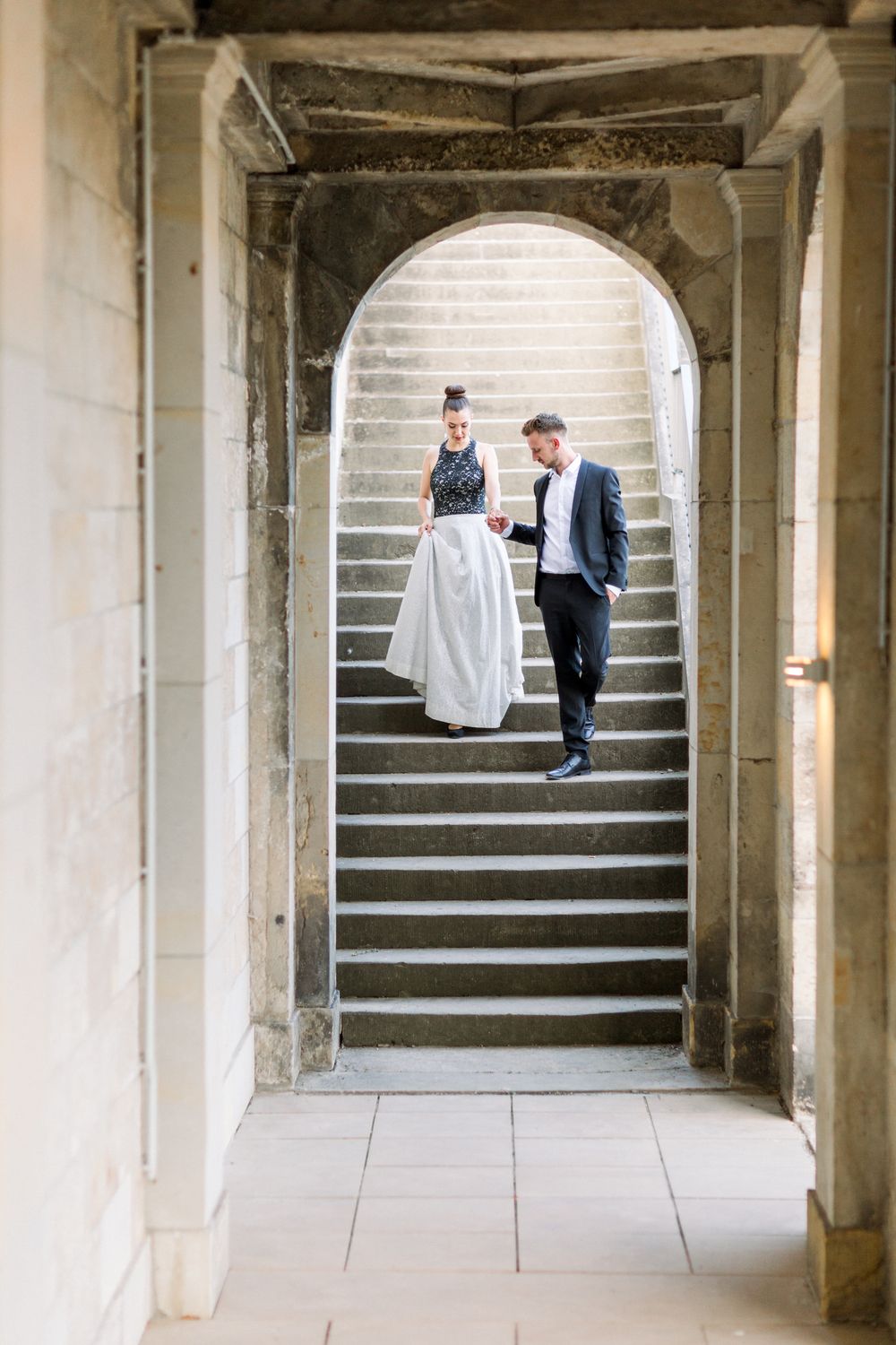 elegantes Paarshooting