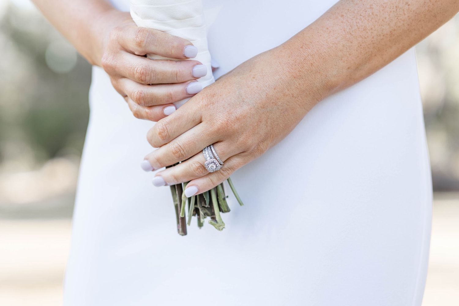 bride and groom elopement at Fontainebleau state park f/a Baton Rouge wedding photographer