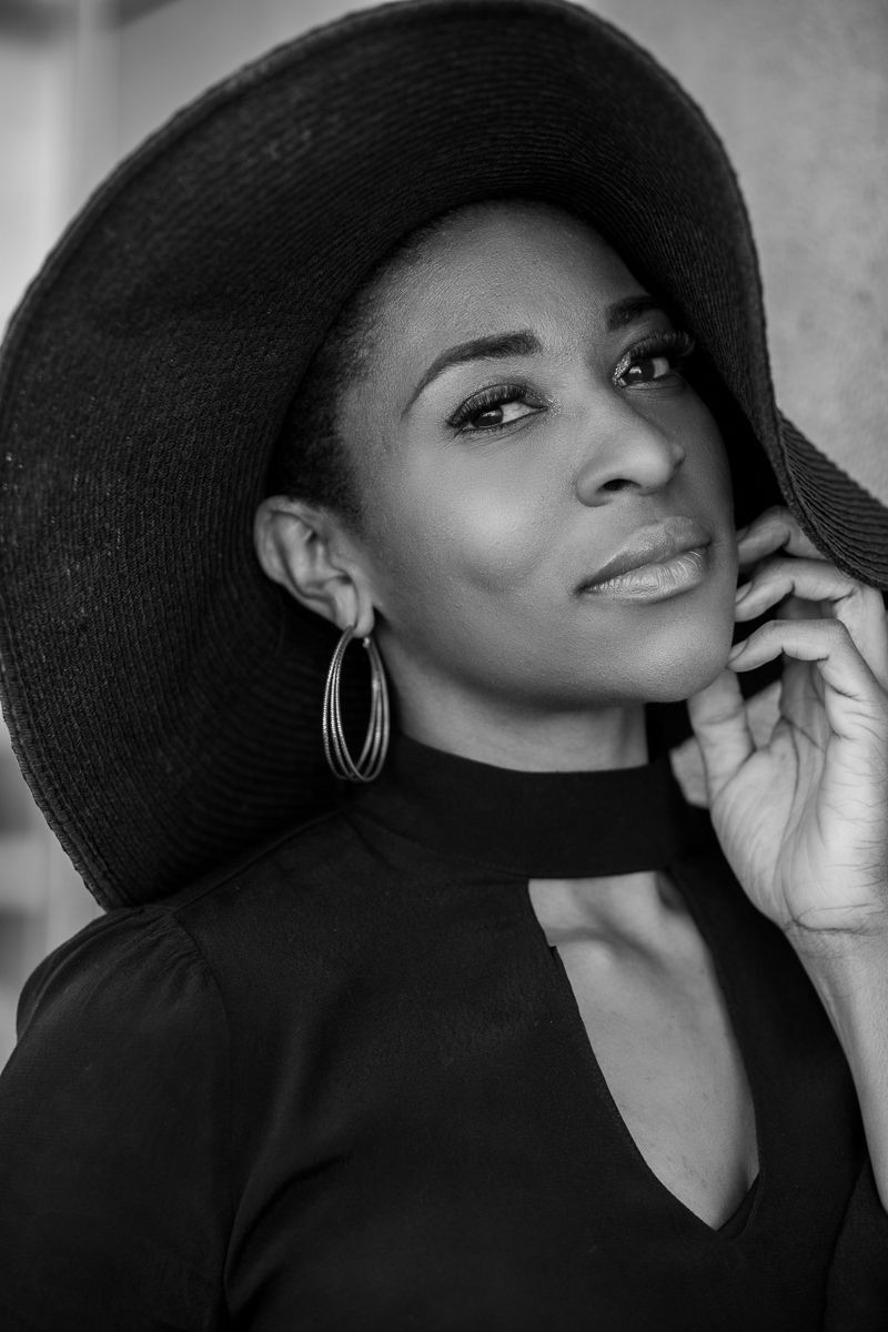 Portrait photography of a young black woman in Tempe, Arizona