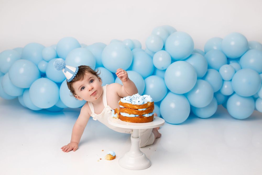 Cake Smash Photographer Ayrshire Glasgow