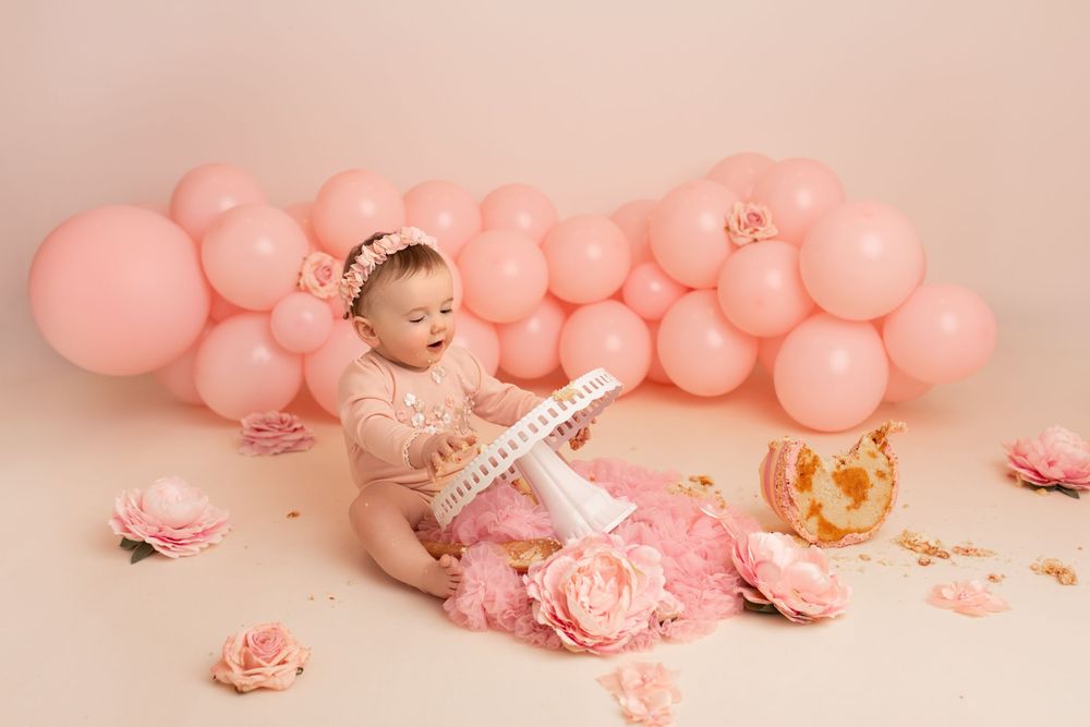 Cake Smash Photographer Ayrshire Glasgow
