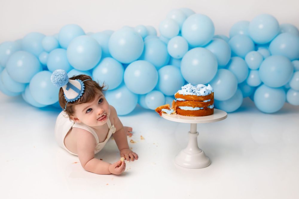 Cake Smash Photographer Ayrshire Glasgow