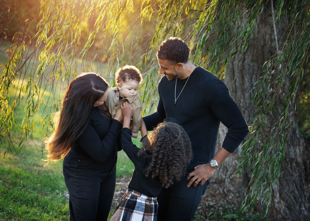 willow tree detroit family photography