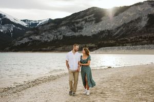 Mountain Engagement Photographer