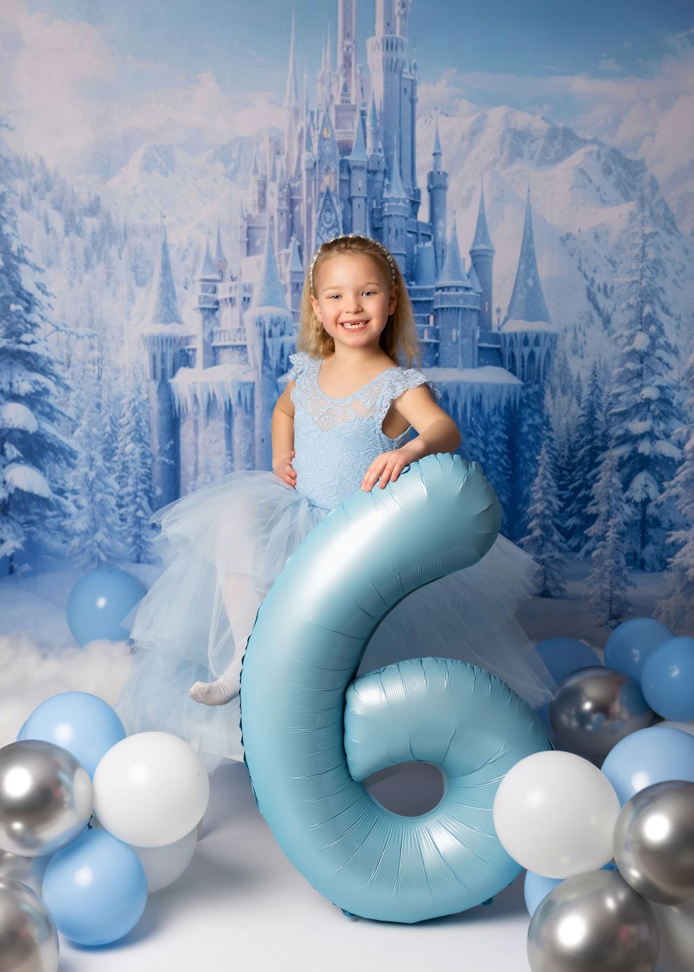 girl child birthday portrait photo