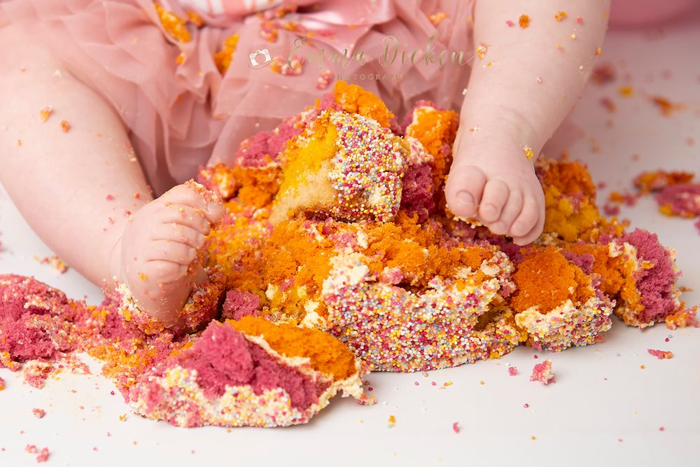 Messy cake smash selby