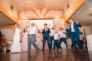 Boise Wedding Photography. Still Water Hollow Weddings, Fun reception photos and dance floor photos. Capturing real moments.