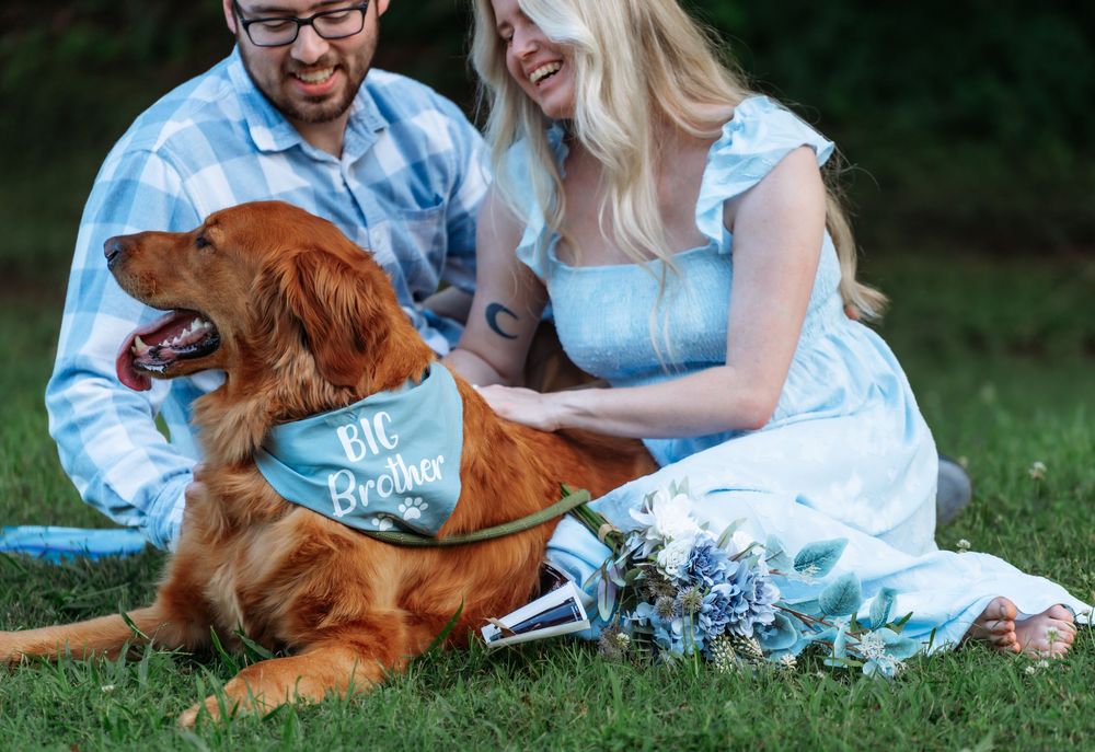 gender announcement, baby announcement session, it's a boy session, maternity session announcement, Trenton, Tennessee