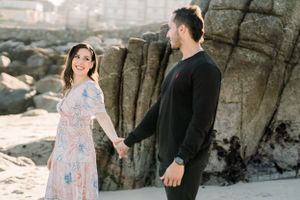 Lover's Point Engagement Session | Pacific Grove, CA