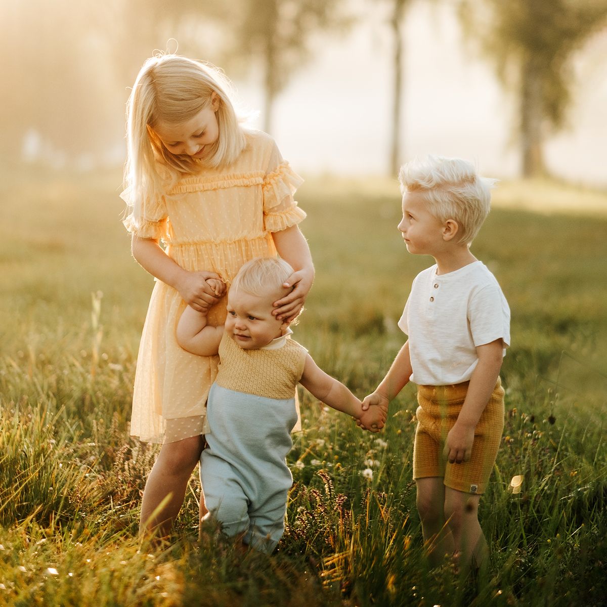 fotografering av barn og familie