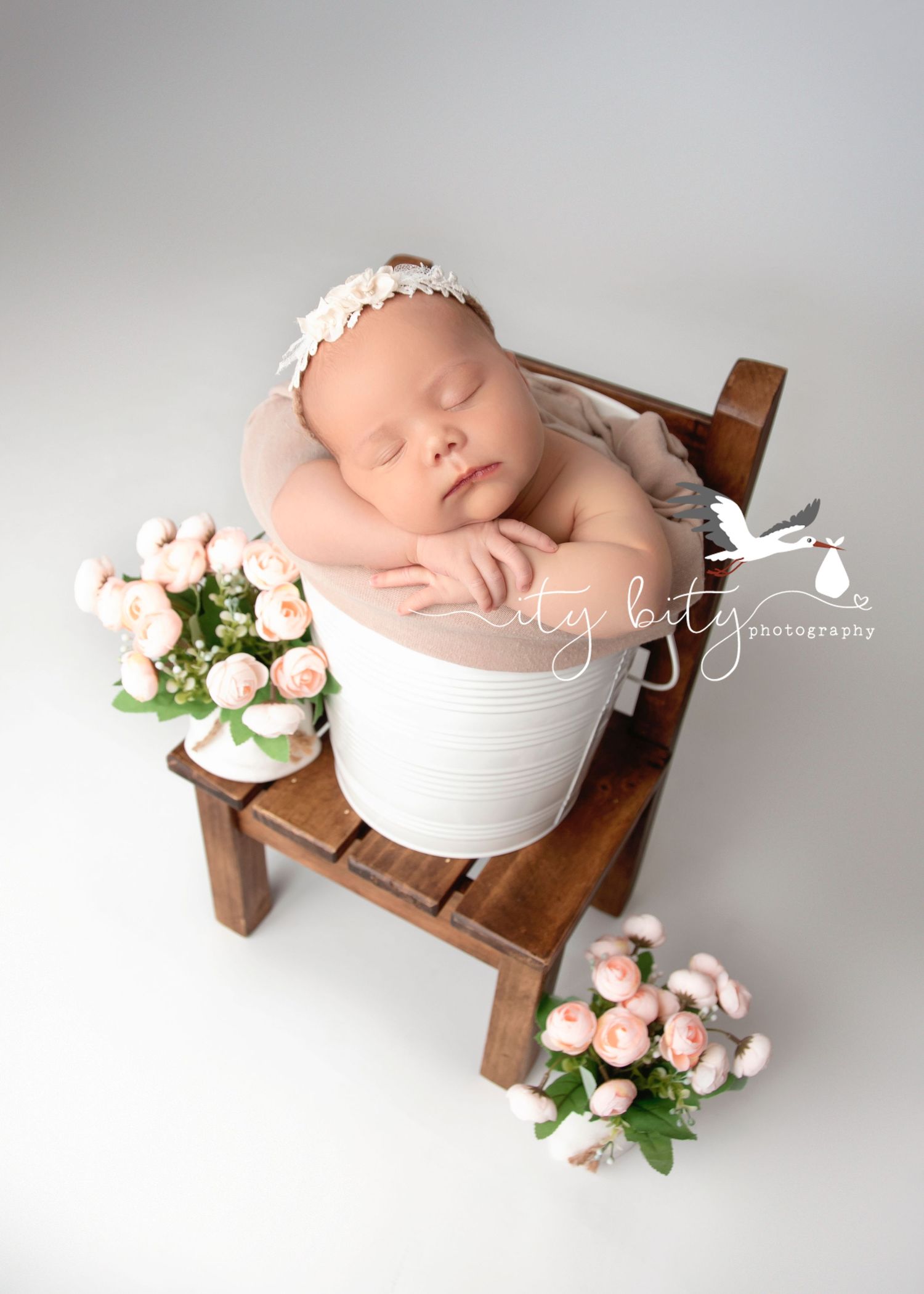 Avon Newborn & Family Photographer Baby Harper Florals