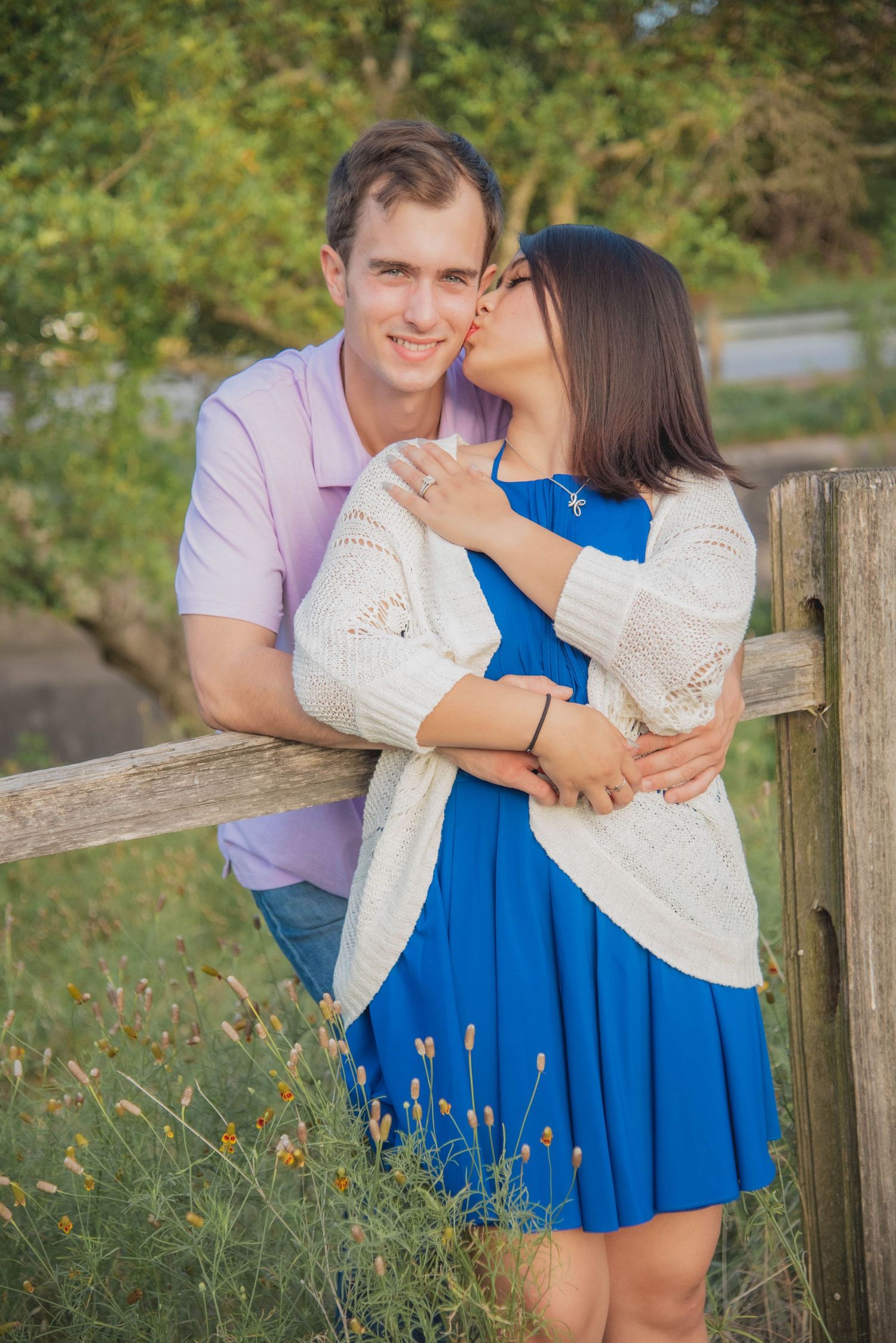 Couples Engagement Session at Walnut Creek Metropolitan Park in Austin, Texas