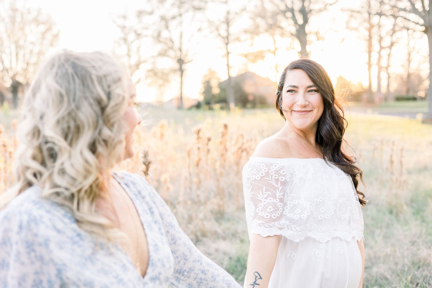Augusta Maternity Photographer | Outdoor Maternity Field Session