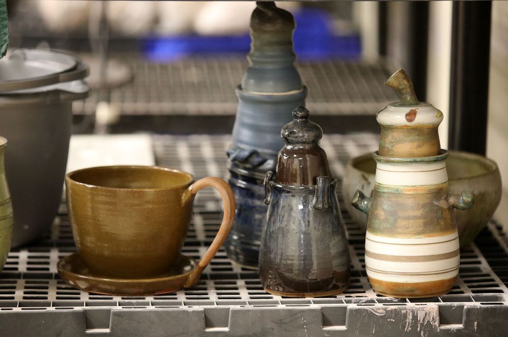 Pottery at Mars Hill Art Center