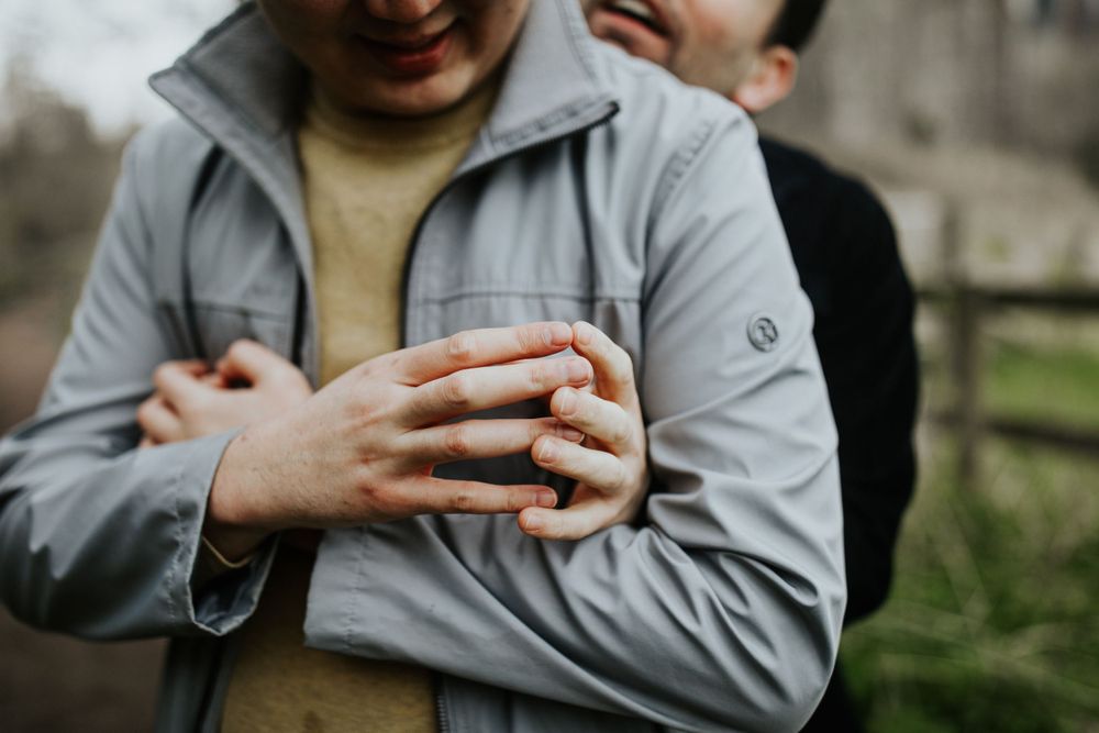 lgbtq engagement photos in bristol