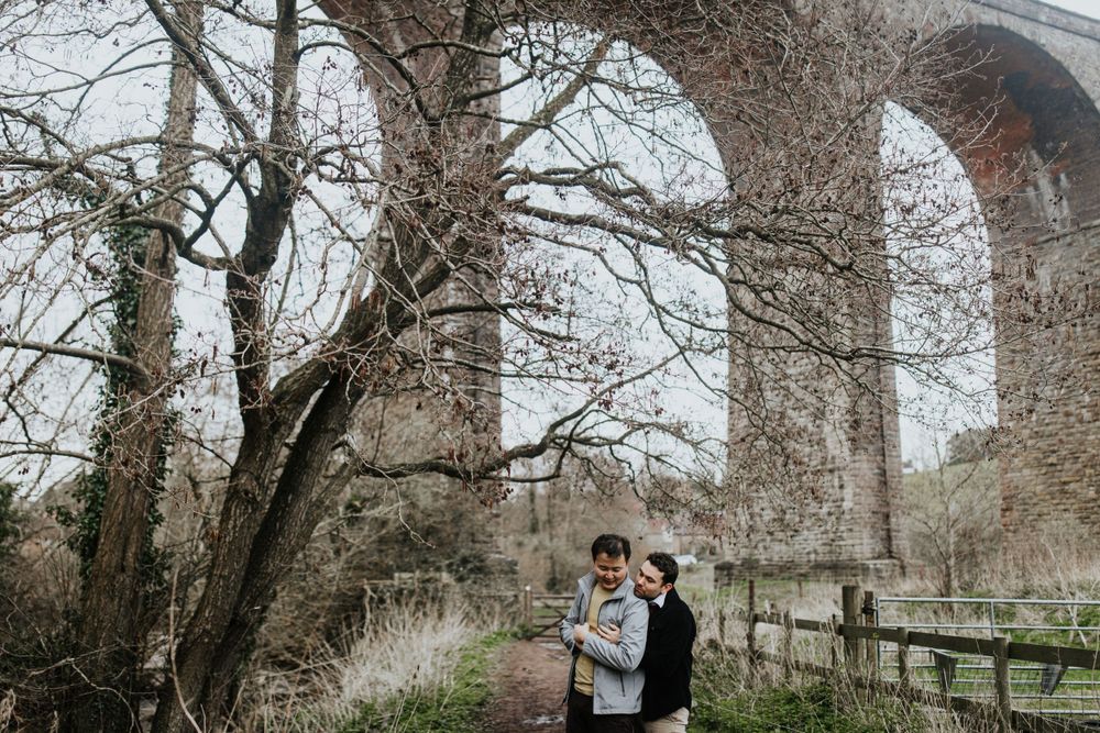 lgbtq engagement photos in bristol