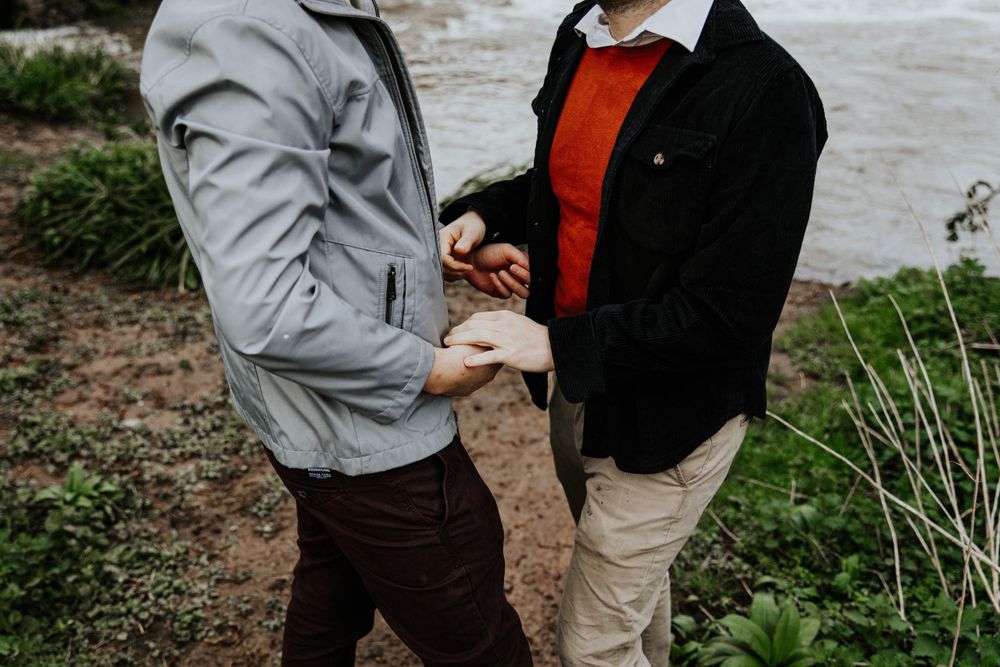 gay engagement photos in bristol