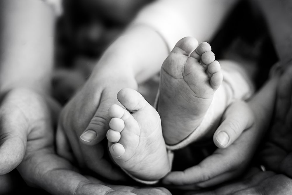 Infant close up series - feet