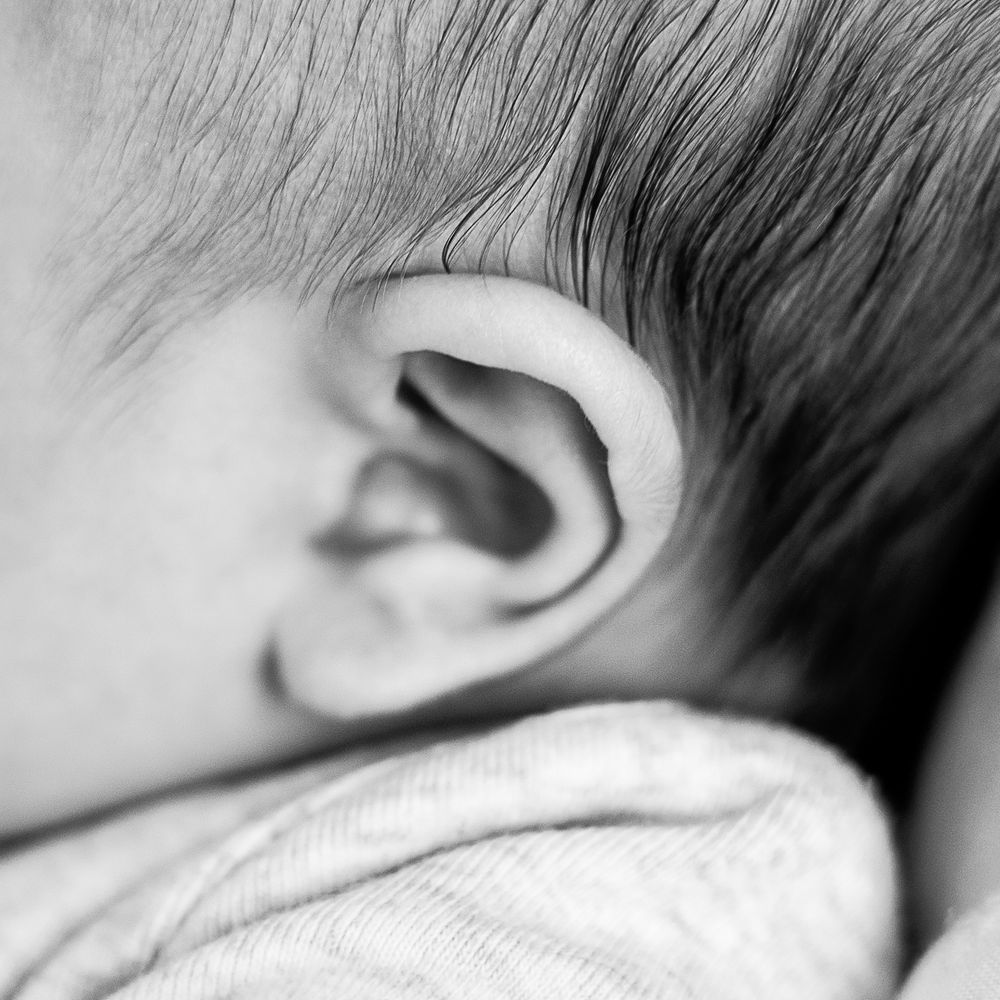 Infant Close up series - ear