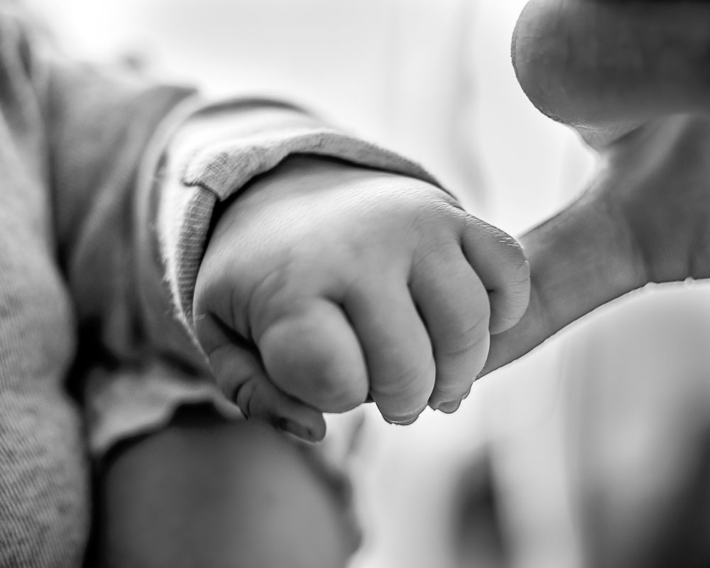 infant close up series  - hands