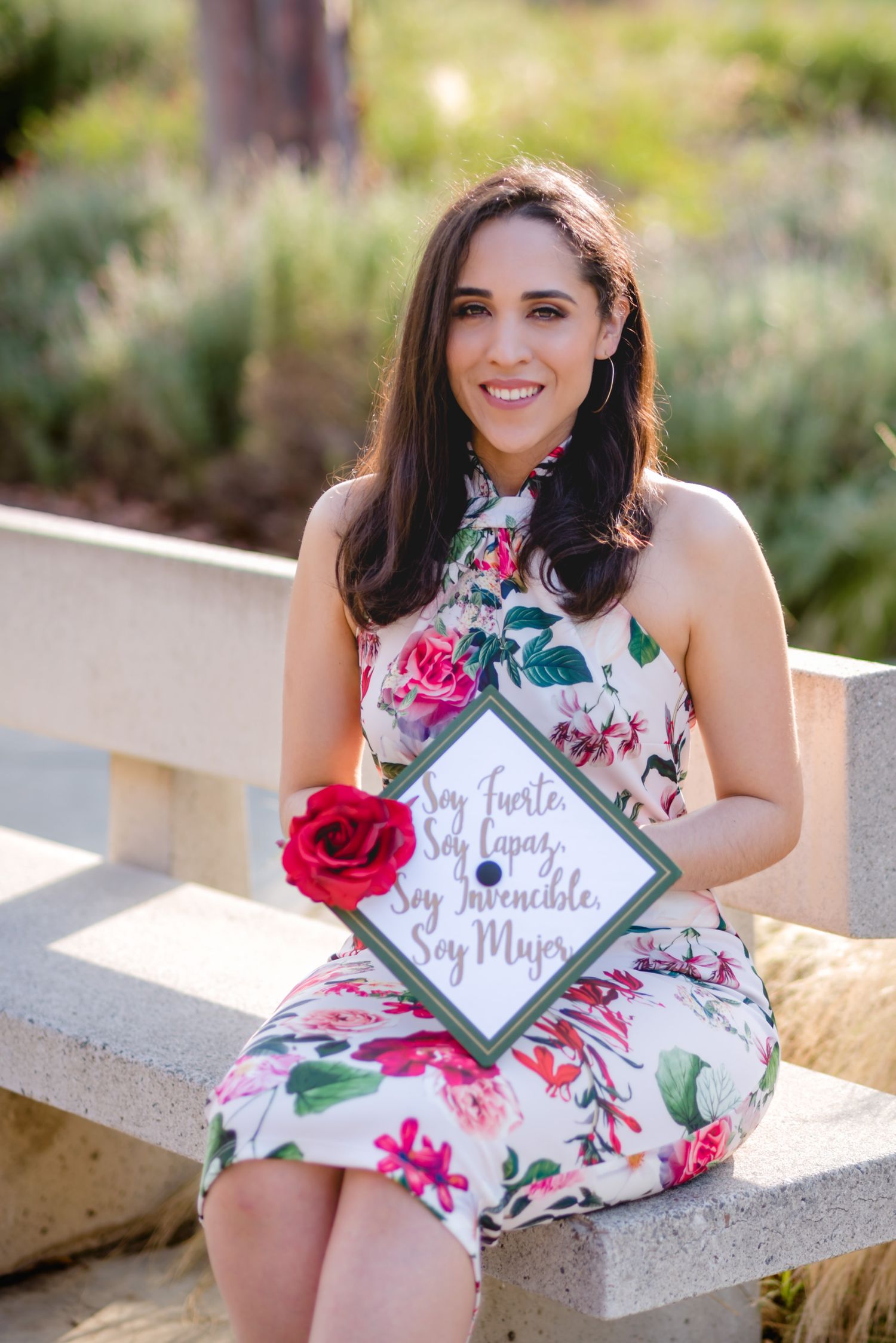 Future is Female, Cap and gown portraits, golden hour portraits