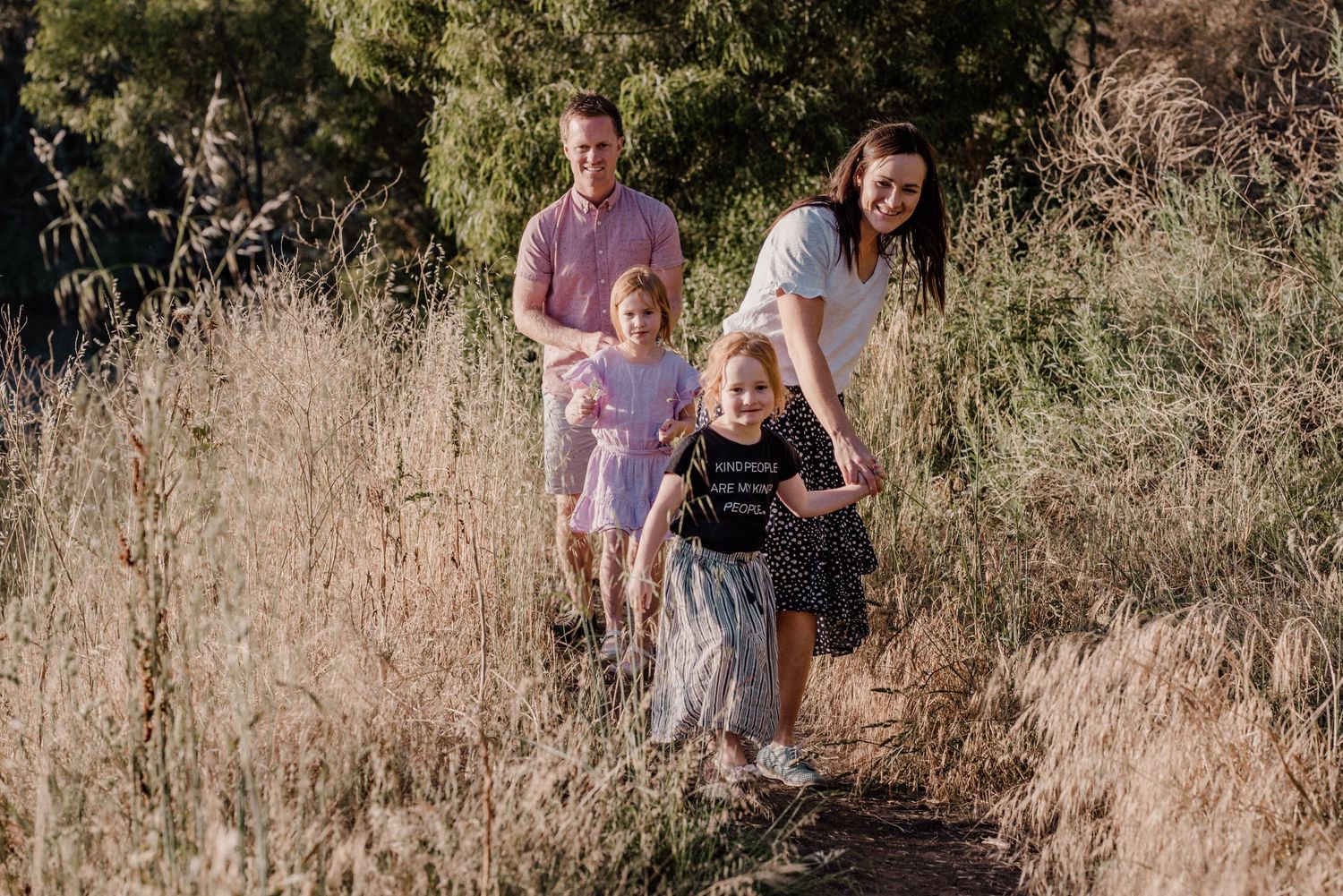 Natural family photoshoot geelong