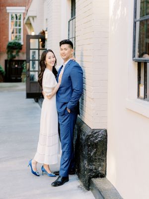 Jeanie Jang Photo New Jersey New York Film Wedding Photographer West Village Engagement Photography