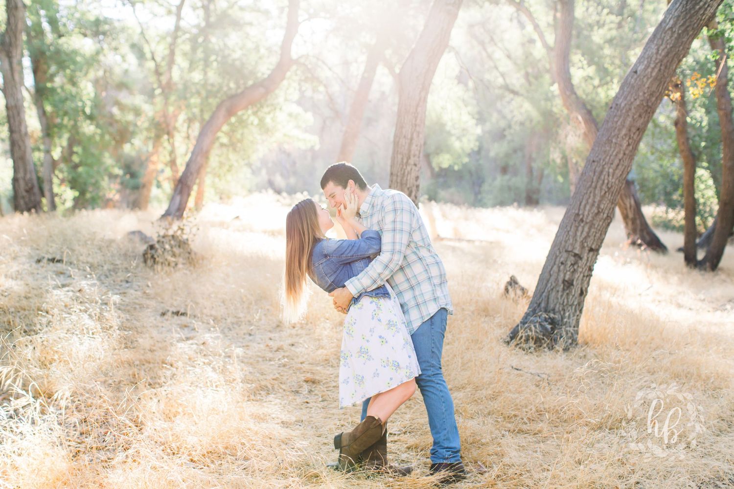 Santa Clarita Placerita Canyon engagement photos