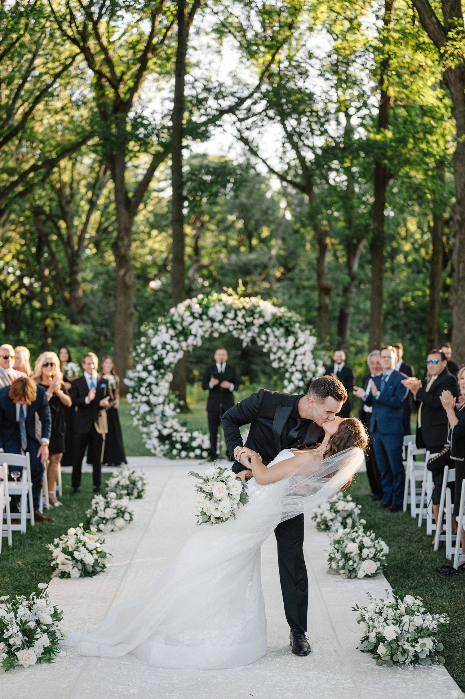 Modern Black Tie Summer Wedding at Monte Bello Estate | Candace Sims Luxury Chicago Fine Art Wedding Photographer