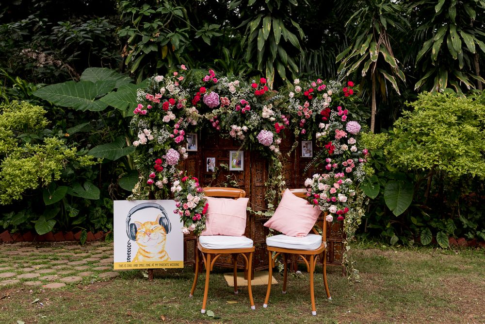 A South Indian Bengali wedding with a pet cat at Taj West End, Bengaluru