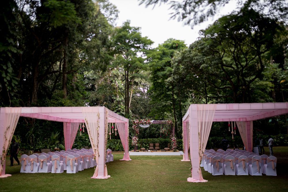 A South Indian Bengali wedding with a pet cat at Taj West End, Bengaluru