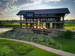 Liberty Park Clarksville TN drone photograph