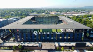 Geodis Park drone picture