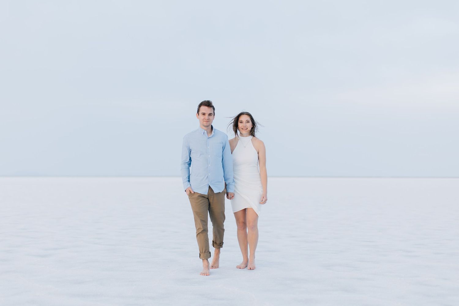 BONNEVILLE SALT FLATS IN UTAH