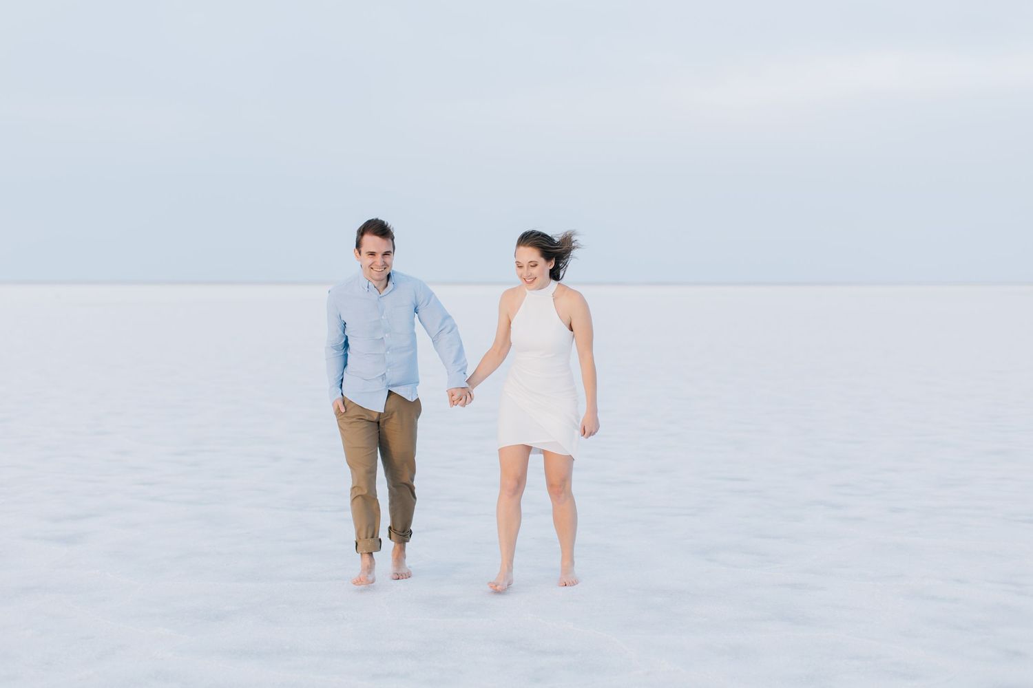 BONNEVILLE SALT FLATS IN UTAH