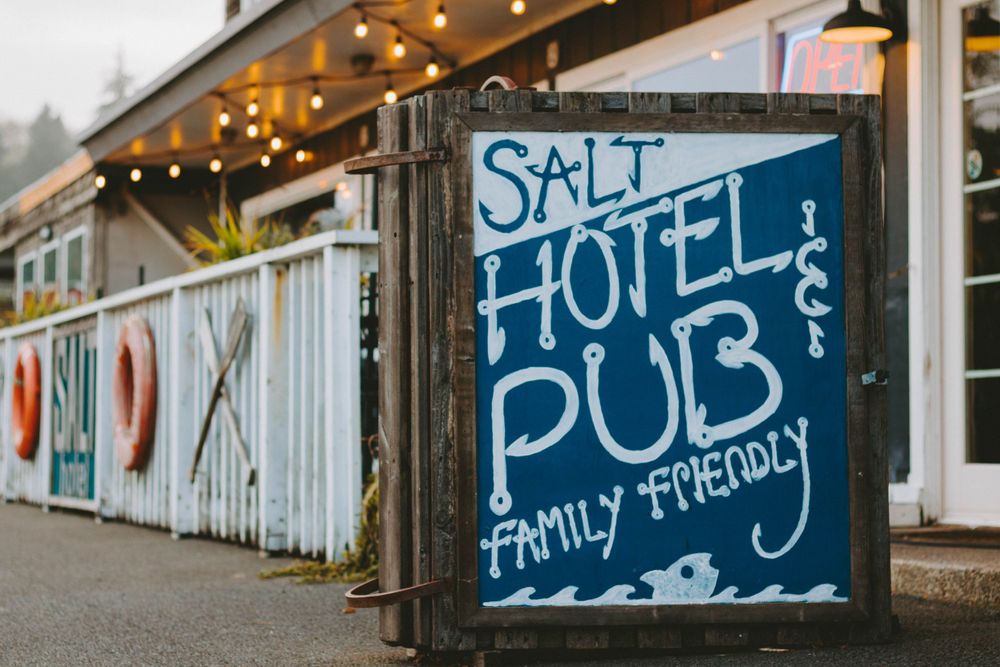 Restaurant branding, drinks, marketing images