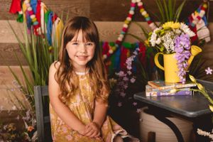 Little girl, preschool photo
