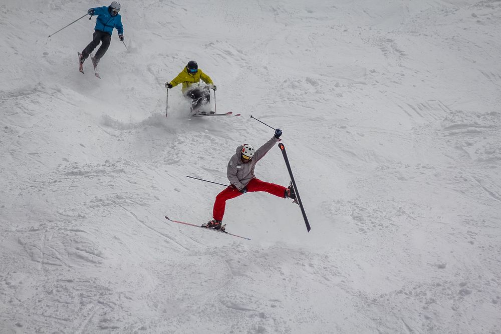 Skier at Aspen Mountain