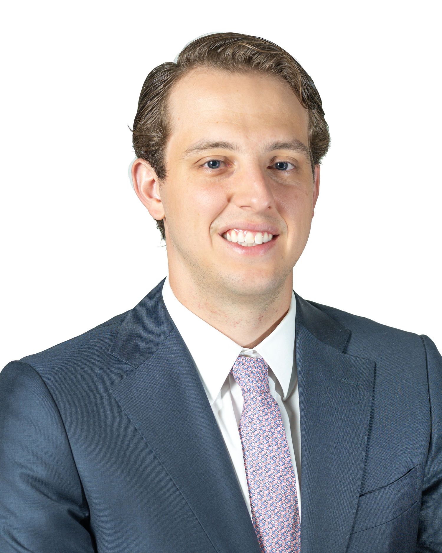 Formal studio headshot male
