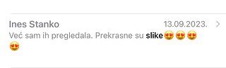 Screenshot of social media comment with Croatian text.