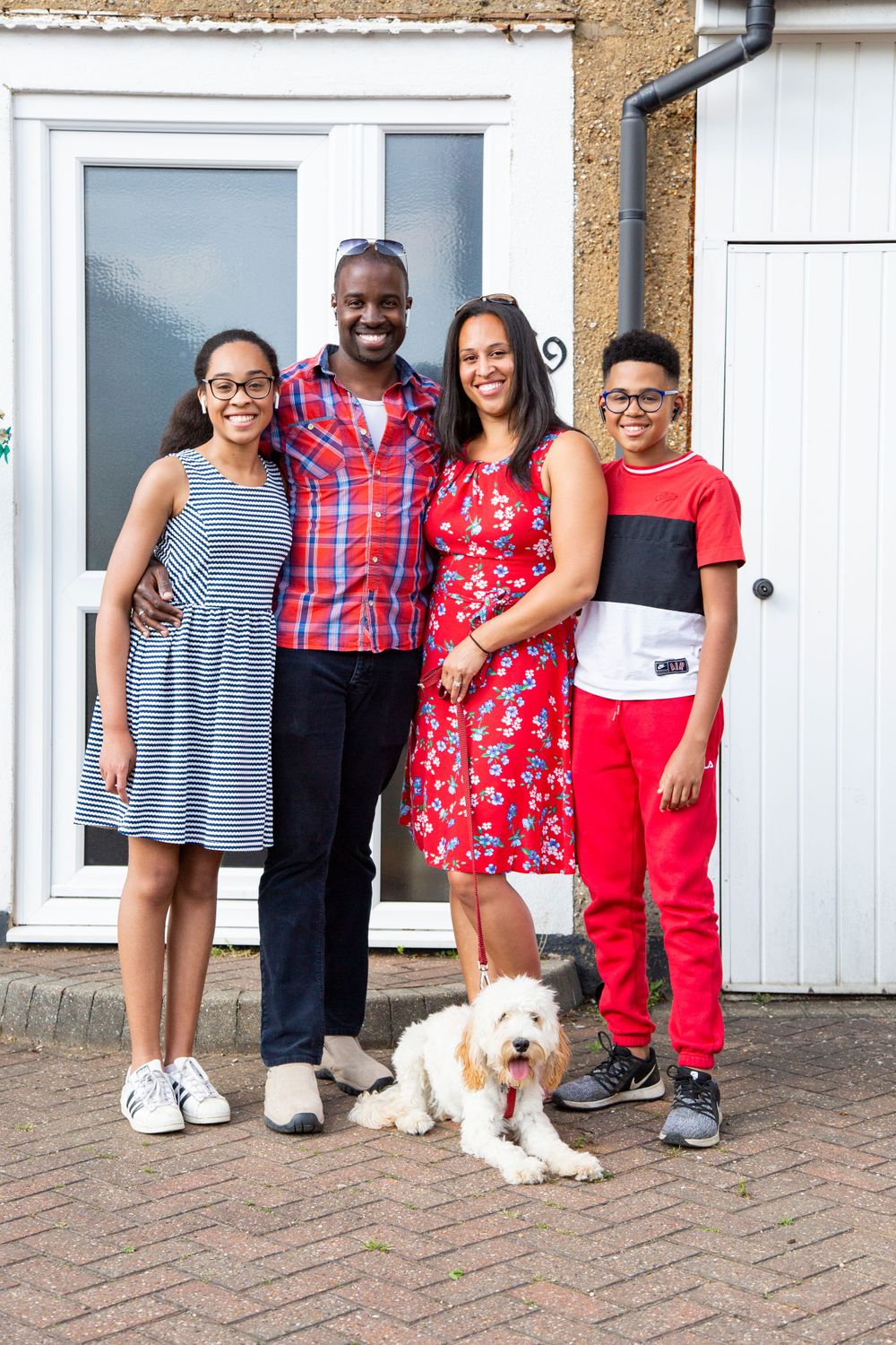 Professional family portraits in St. Albans