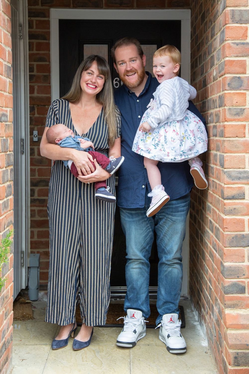 A doorstep portrait from lockdown