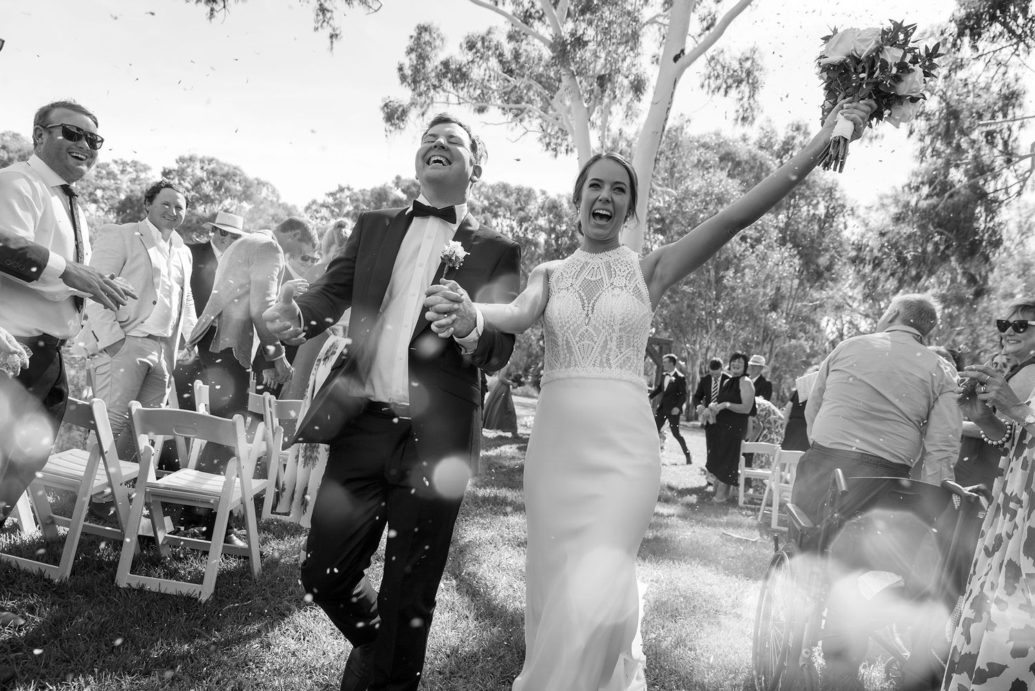 Wedding Ceremony at Bendigo Wedding, Farm Wedding, Bendigo Wedding, Bendigo Wedding Photographer, Wedding Photo, Bride