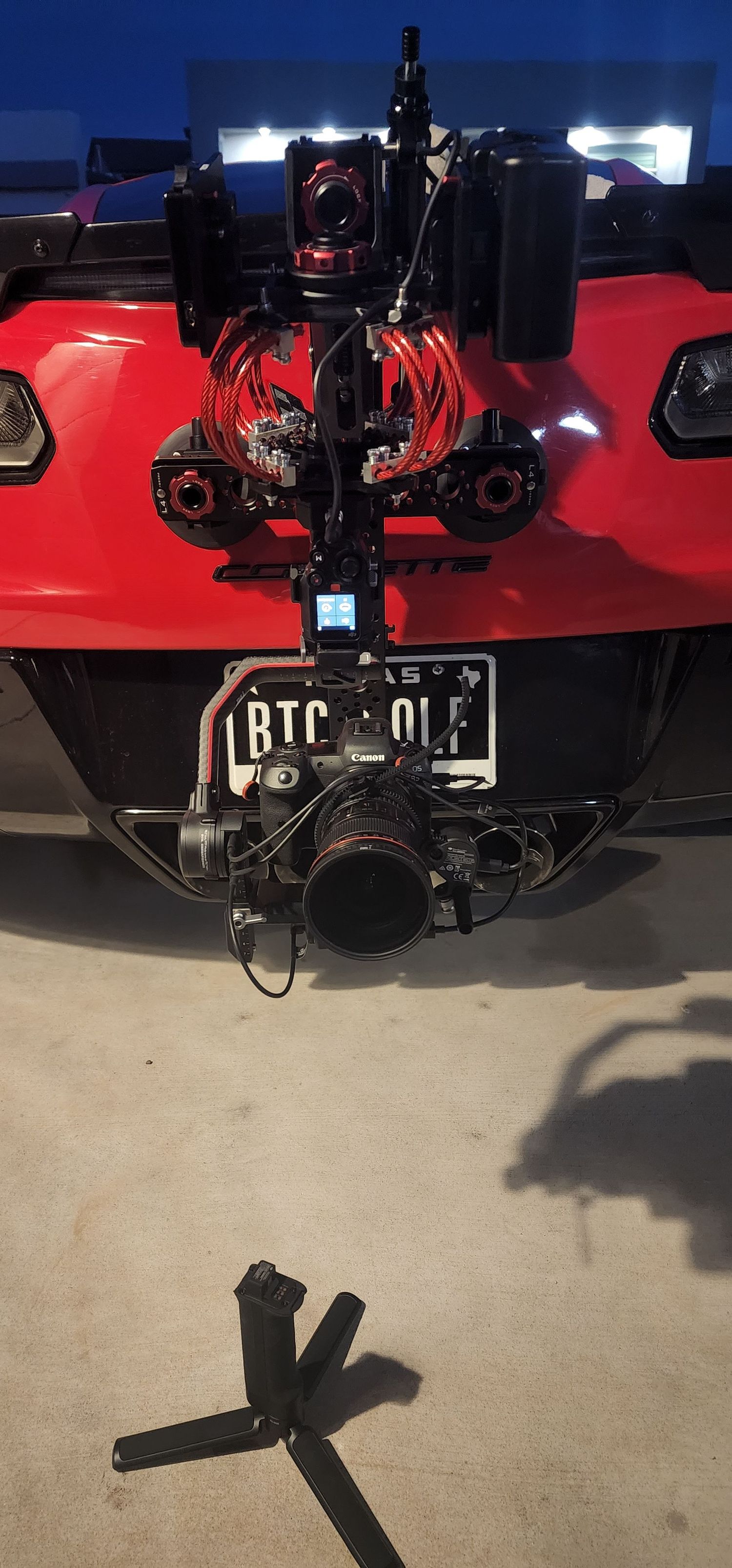 Camera rig for rollers