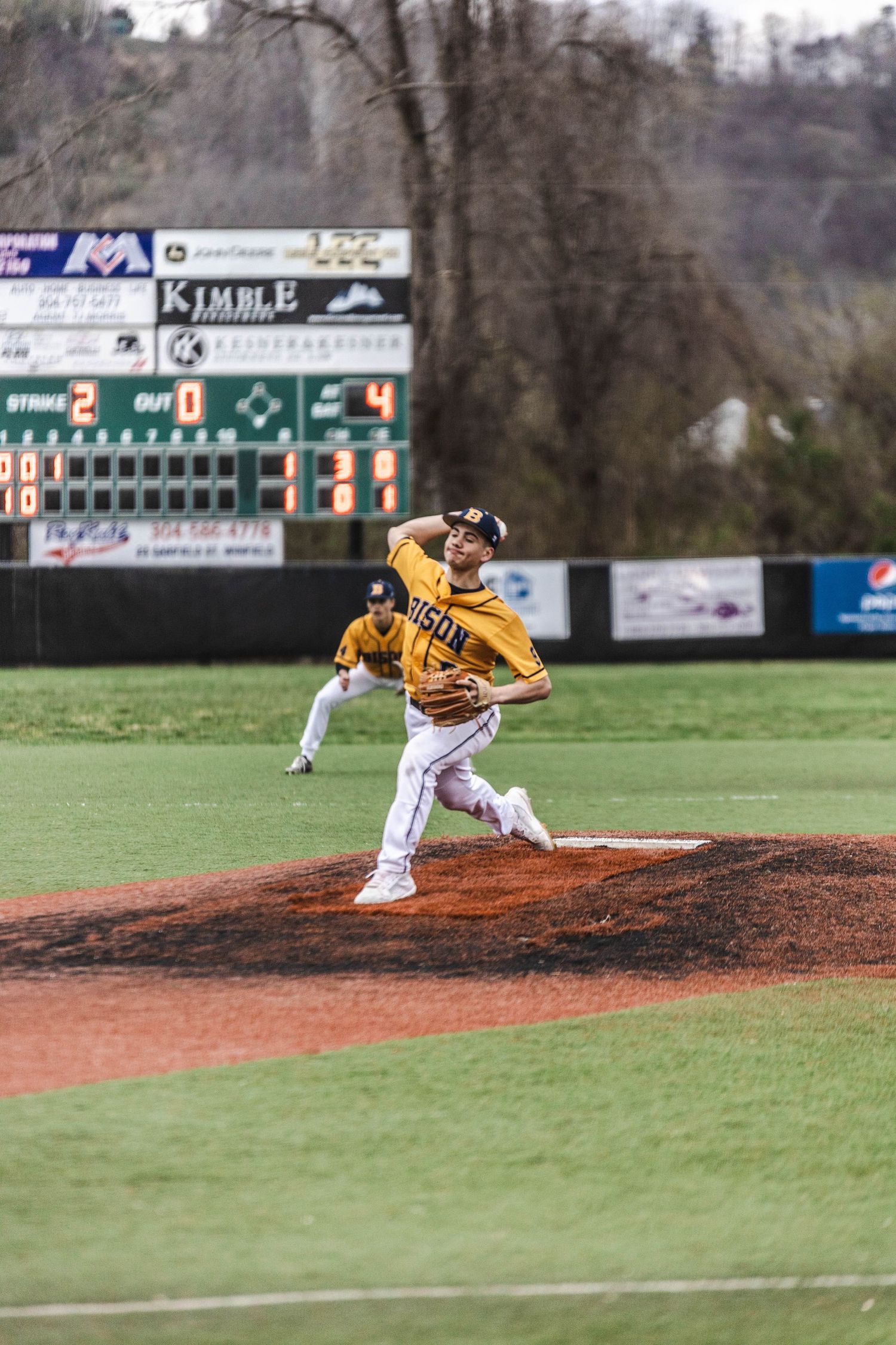 Buffalo High School vs Winfield High School Baseball Game Photography