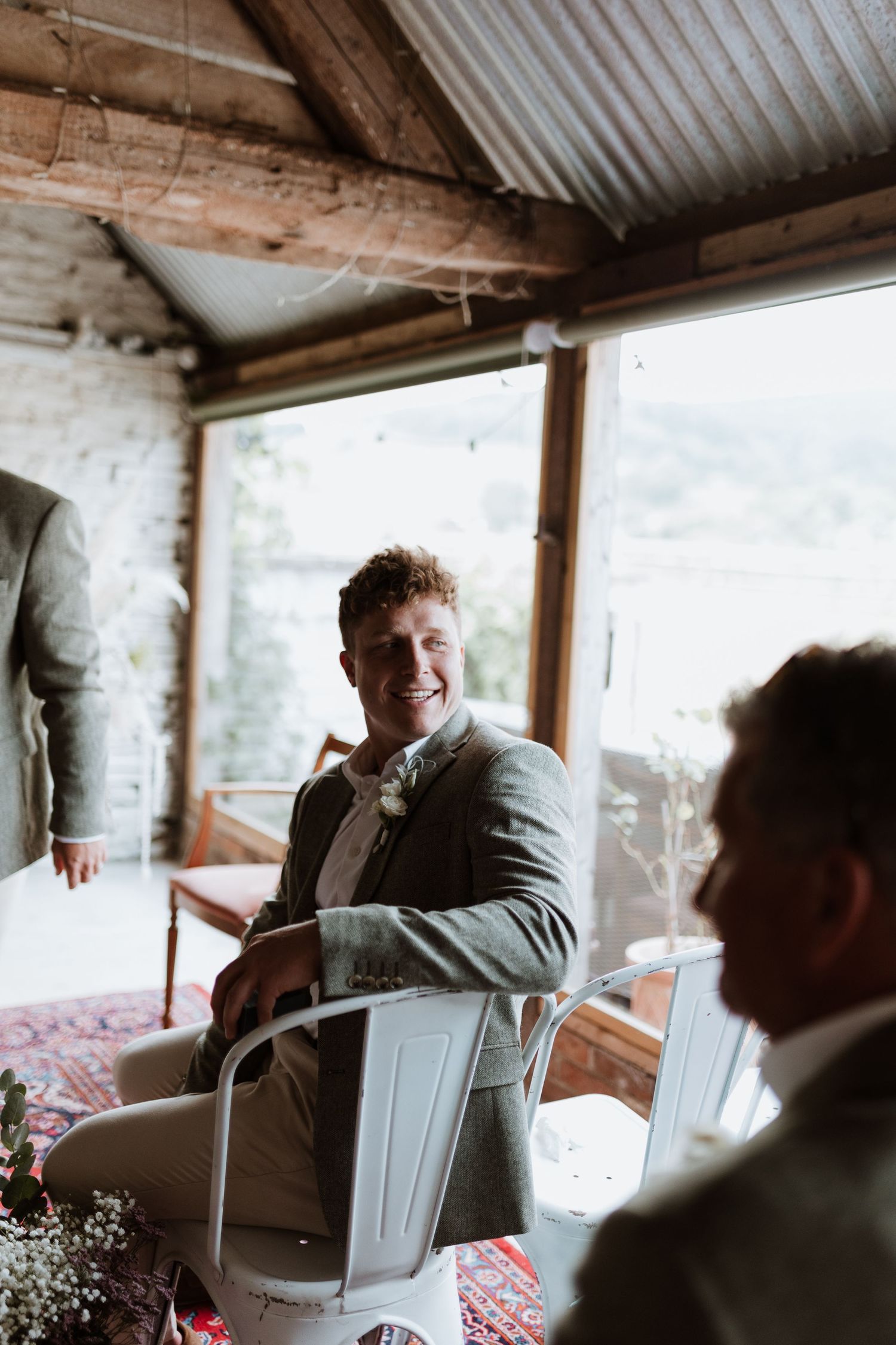 Wilde Lodge long barn wedding