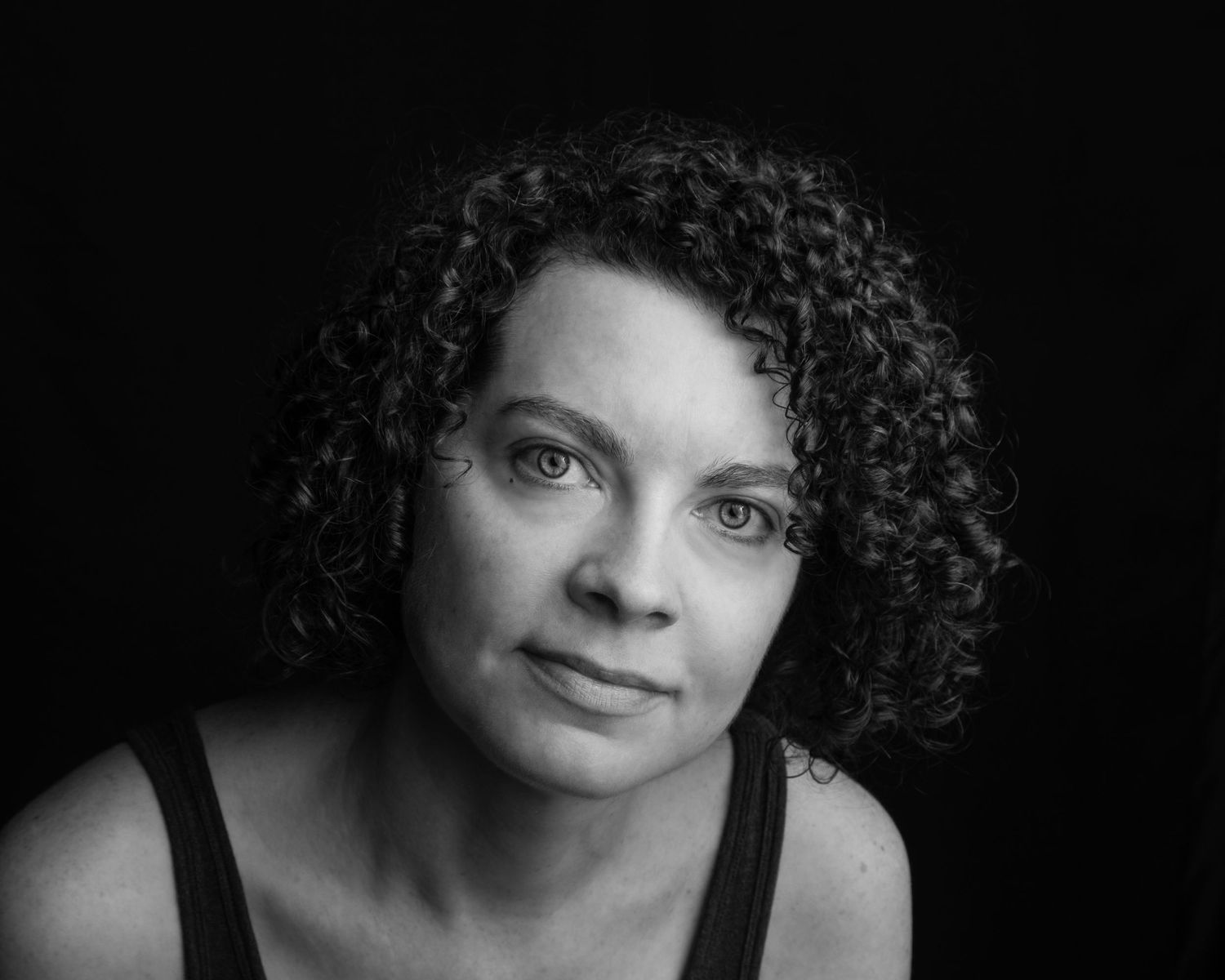 Black and White Headshot of Star Jamison